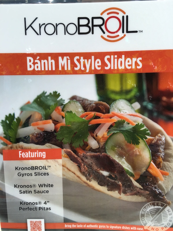 KronoBroil Banh Mi Style Sliders