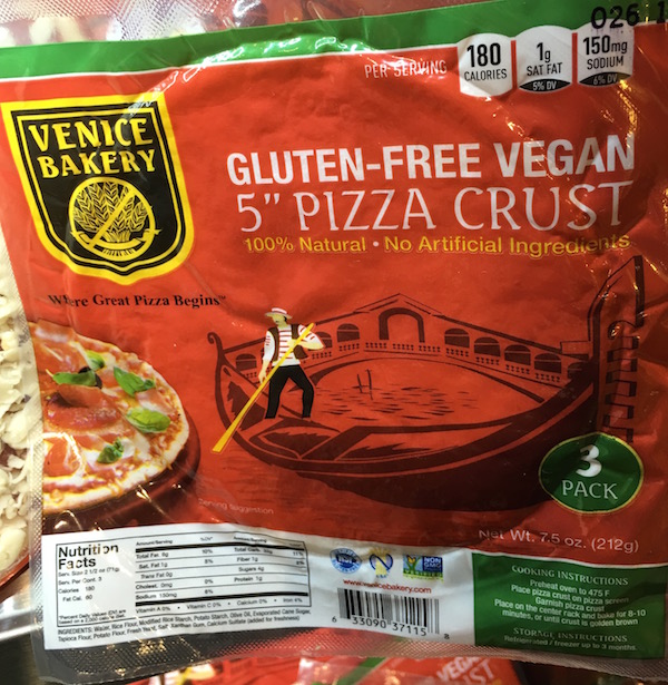 Venice Bakery GF Pizza crust