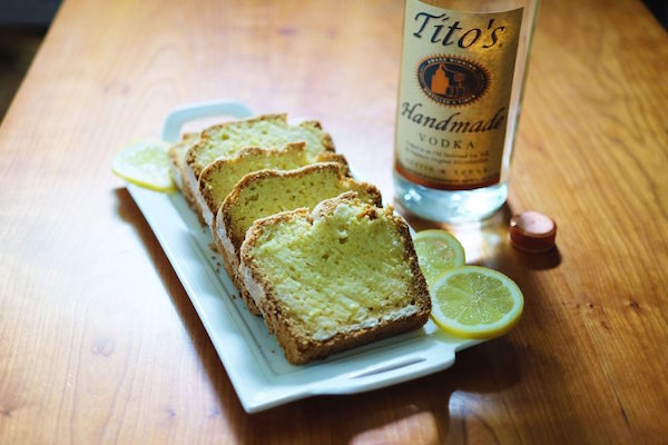 Tito's Vodka Long Weekend Lemon Pound Cake