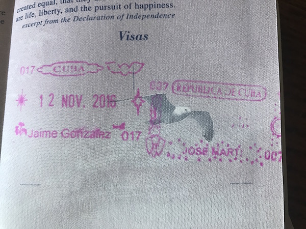 Passport Stamps
