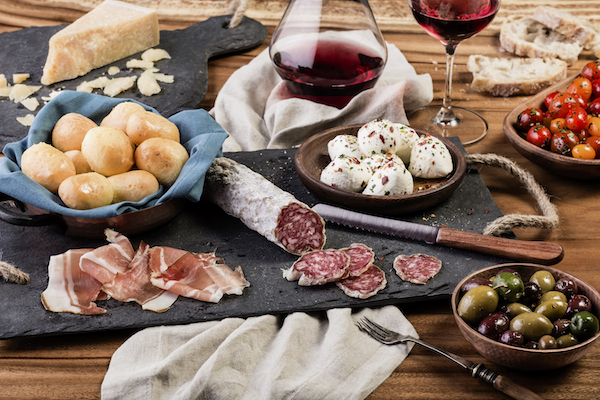 Texas de Brazil Meat and Cheese