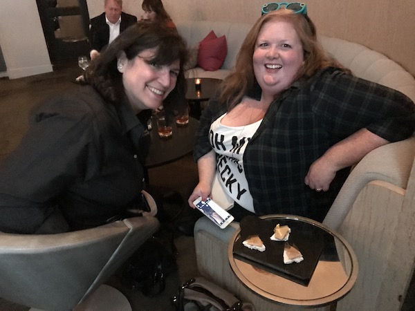 Food Travelist Diana Laskaris and Jen Kirk at The Aviary