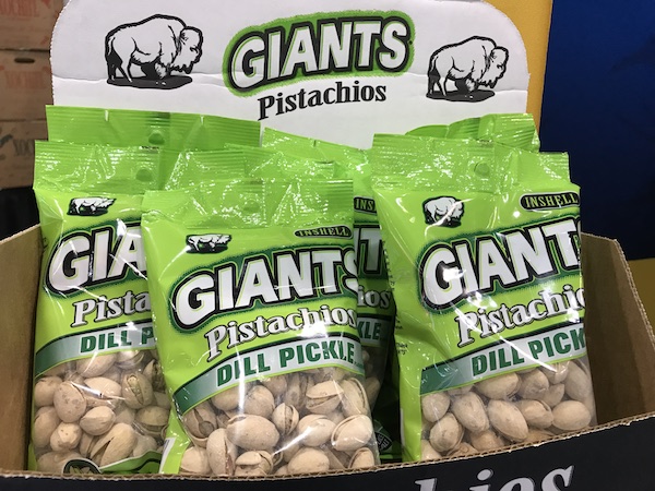 Giants Dill Pickle Pistachios