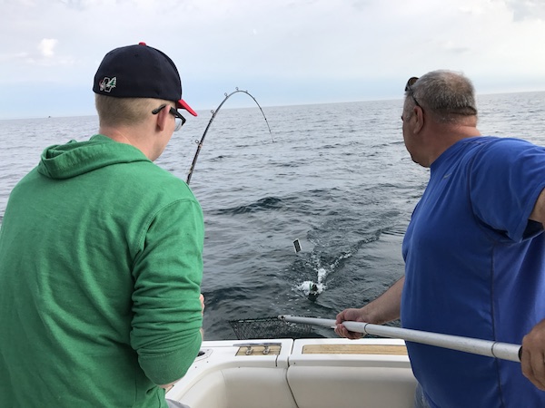 Fish On in Kenosha
